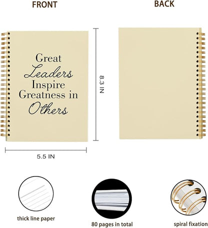 OXW Thank You Gifts for Leader, Meeting Notebook for Work, Appreciation Gift - Image 4
