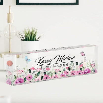 SalaGraphics Desk Name Plate Personalized, Custom - Image 5
