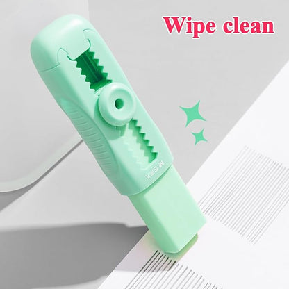 M&G 4+1 Pack Rubber Erasers Sliding Retractable Eraser, Soft Cute Erasers Push - Image 7