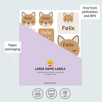 Large Name Labels for Kids - Image 3