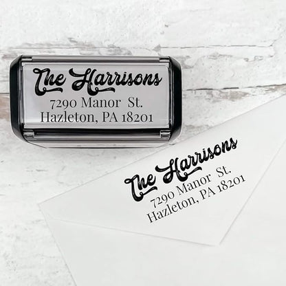 Self Inking Modern Address Stamps | Custom Return Address Stamper by 904Custom