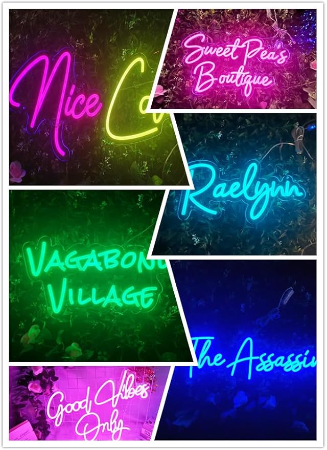 Custom Neon Sign, Gifts for girl, Wedding Party, Salon.led sign &Company Logo - Image 4