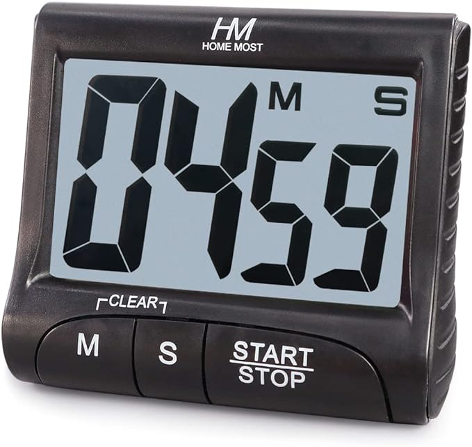 HOME MOST 3" Large Display Kitchen Timer by HomeMost