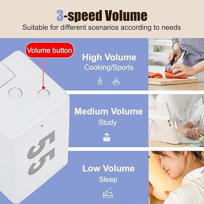 Pomodoro Timer Cube, Desk Productivity Time Management Tool - Image 6