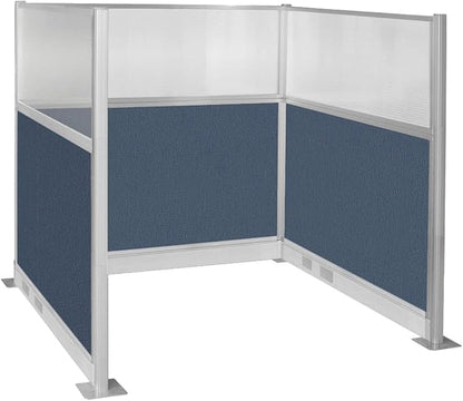 Versare Pre-Configured Hush Panel Electric Cubicle | Workstation Divider Walls by VERSARE