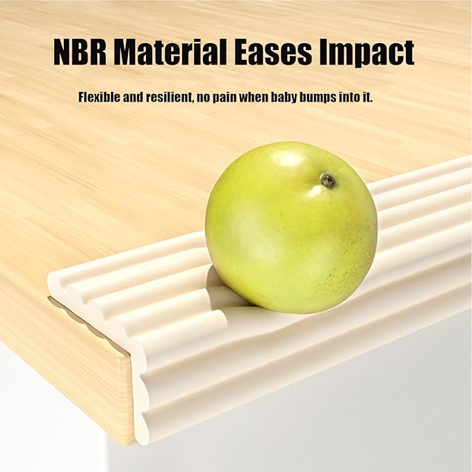Edge Protector for Baby, Soft Foam Furniture Corner Guards, Desk Edge Cushion - Image 3