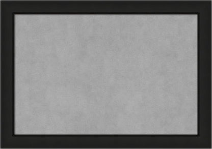 Amanti Art Black Framed Magnetic Board 19x27 Medium Vision Board by AmantiArt