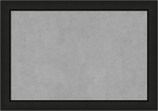 Amanti Art Black Framed Magnetic Board 19x27 Medium Vision Board by AmantiArt