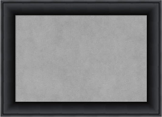 Amanti Art Black Framed Magnetic Board 15x21 Small Vision Board by AmantiArt
