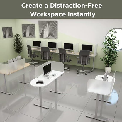 Desk Divider for Students and Desk Privacy Panel. Office Partitions and Ideal - Image 9
