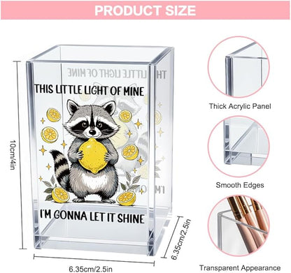 Vgrti This Little Light Of Mine I'm Gonna Let It Shine Acrylic Cosmetic Pencil - Image 2