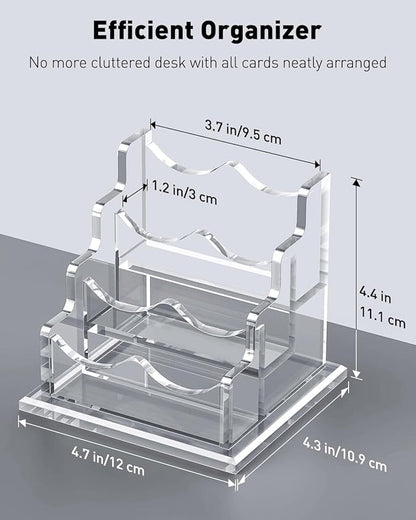 Uniclife Acrylic Business Card Holder - Image 6