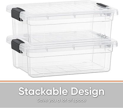 Superio Clear Storage Bins - Image 3