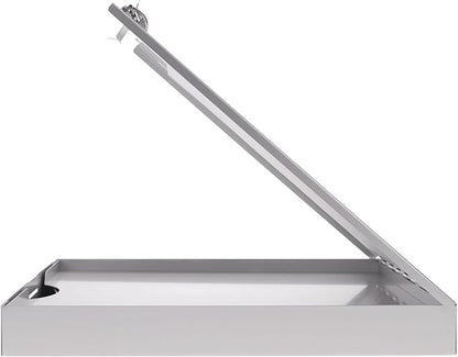 Saunders Metal Clipboard with Storage, Letter Size Paper Organizer, Steel Clip - Image 4