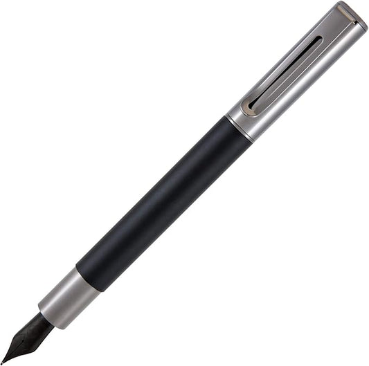 Monteverde USA Ritma Fountain Pen in Black – Broad Nib Bold JoWo Stainless by Monteverde