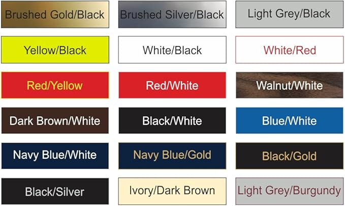 Basic Custom Personalizable Wall or Door Sign | Your Custom Message | Enter - Image 8