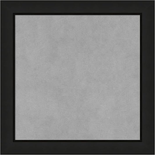 Amanti Art Black Framed Magnetic Board 19x19 Small Vision Board by AmantiArt