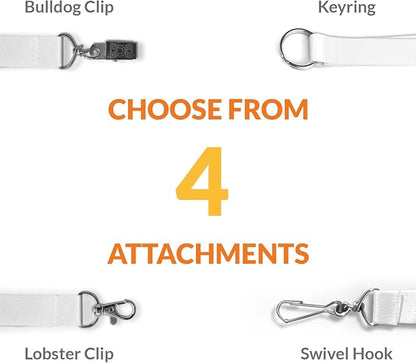 Wristband Bros Custom Lanyards For ID Badges, Keys & More | Add Text & Logos | - Image 3