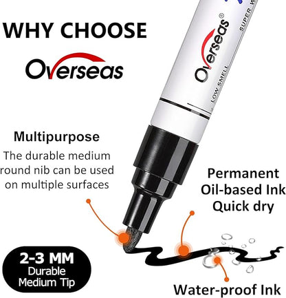 Overseas Yellow Paint Marker Pens - Image 2