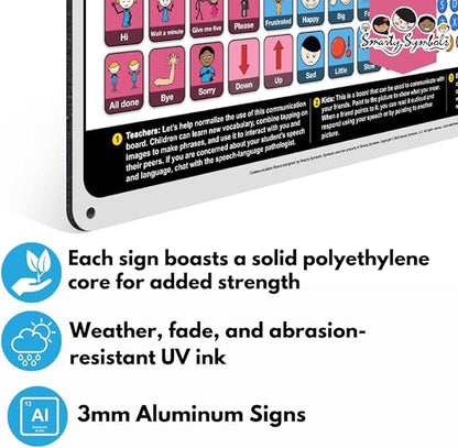 Weather-Proof Aluminum School Playground Communication Board - Image 7