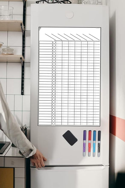 Multi-use Magnetic to-Do List Board Chore Chart List Goal Planner Task Habit - Image 2