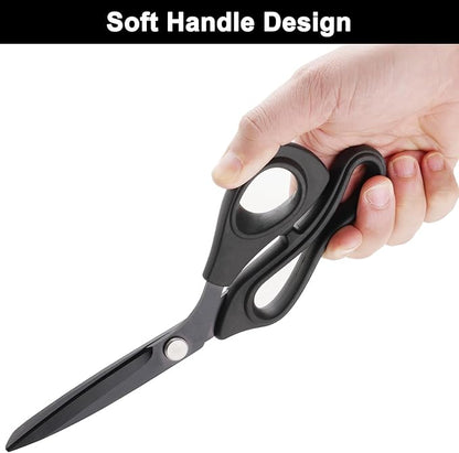 Zicolu Premium Proseries Sewing Fabric Scissors Bundle, Sharp Titanium Coated - Image 3