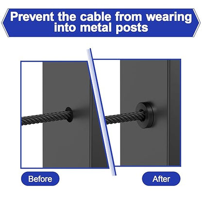BLIKA Upgraded 20 Pack Stainless Steel Black Protector Sleeves - Image 5