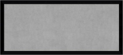 Amanti Art Black Framed Magnetic Board 23x51 Oversize Vision Board by AmantiArt