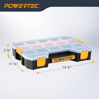 POWERTEC Stackable Tool Box Organizer - Image 2