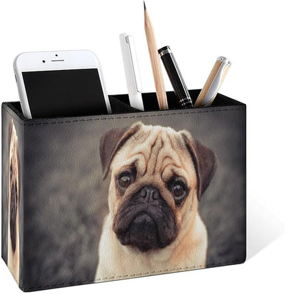 Famame 3D Pug Dog Puppy Pencil Holder by Famame
