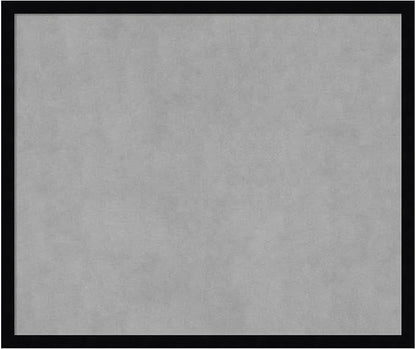 Amanti Art Black Framed Magnetic Board 21x25 Medium Vision Board by AmantiArt