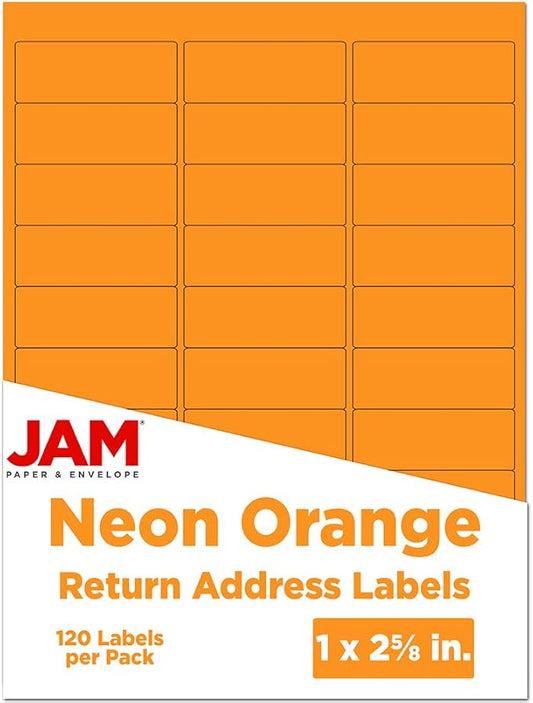 JAM PAPER Return Address Labels by JAMPaper