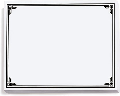 PaperDirect Black on White Classic Specialty Certificates, 8½ x11, Foil Accents by PaperDirect