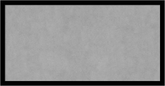 Amanti Art Black Framed Magnetic Board 13x25 Small Vision Board by AmantiArt