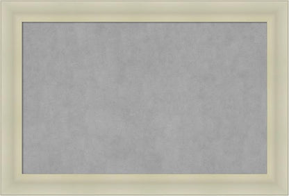 Amanti Art Silver Framed Magnetic Board 25x37 Large Vision Board by AmantiArt