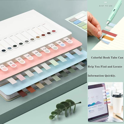 ELII 2000pcs Books Tabs for Annotating, Sticky Tabs Clear Sticky Notes - Image 6