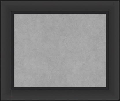 Amanti Art Black Framed Magnetic Board 21x25 Small Vision Board by AmantiArt