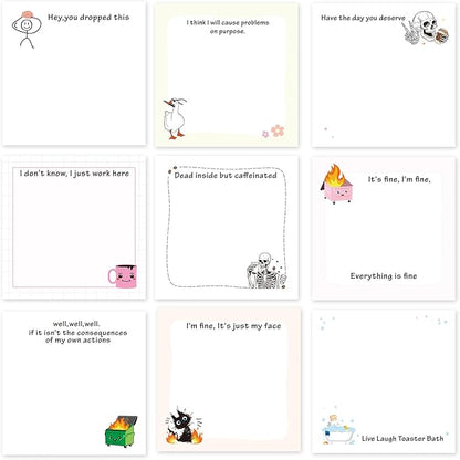 Lovarywow Funny Sticky Notes Gifts by Lovarywow