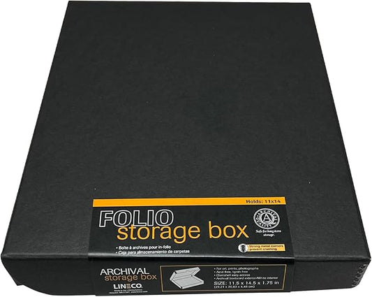 Lineco Folio Storage Box. Archival Clamshell by Lineco