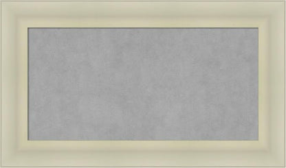 Amanti Art Silver Framed Magnetic Board 17x29 Small Vision Board by AmantiArt