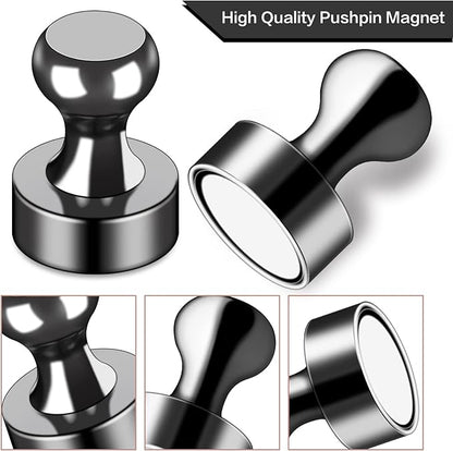 LOVIMAG 16Pcs Strong Fridge Magnets, Push Pin Magnets, Strong Whiteboard Magnet - Image 6