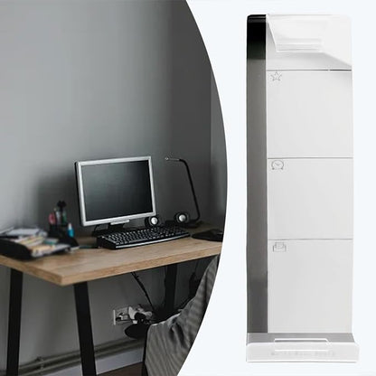 Acrylic Monitor Memo Board for Sticky Notes, Transparent Message Holder - Image 5