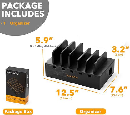 SpaceAid Bamboo Charging Station - Image 6