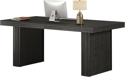 Tribesigns 63" Executive Desk, Large Office Computer Desk - Image 9