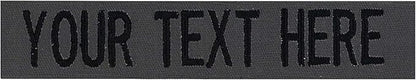 Custom Uniform Name Tapes Solid Colors. Made in The U.S.A. Ships Under 24 by NORTHERNSAFARI