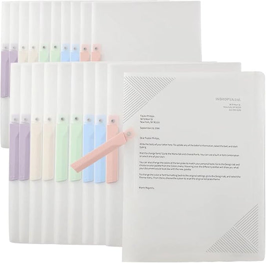 INDKOPVA Plastic Report Covers by INDKOPVA