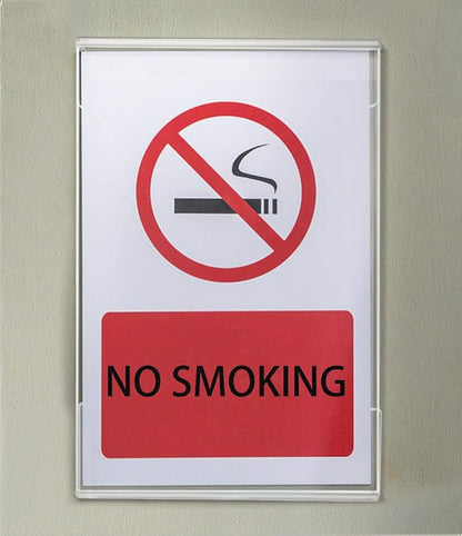 Niubee 11x14 inch Wall Mount Acrylic Sign Holder - Image 5