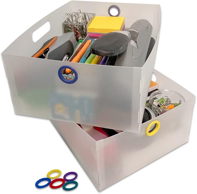 Ultimate Office TierDrop Storage Drawers Measure 9w x 12d x 4 3/4 Inches High by UltimateOffice