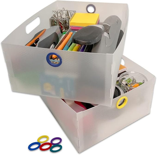 Ultimate Office TierDrop Storage Drawers Measure 9w x 12d x 4 3/4 Inches High by UltimateOffice