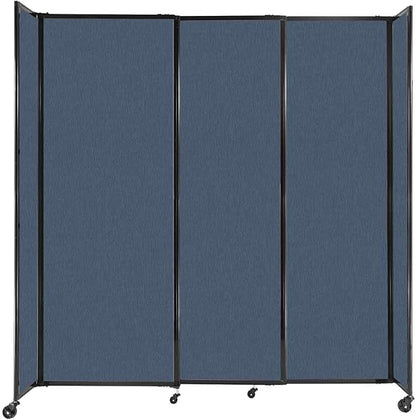 Versare Straightwall Sliding Portable Wall Partition | Freestanding Office by VERSARE